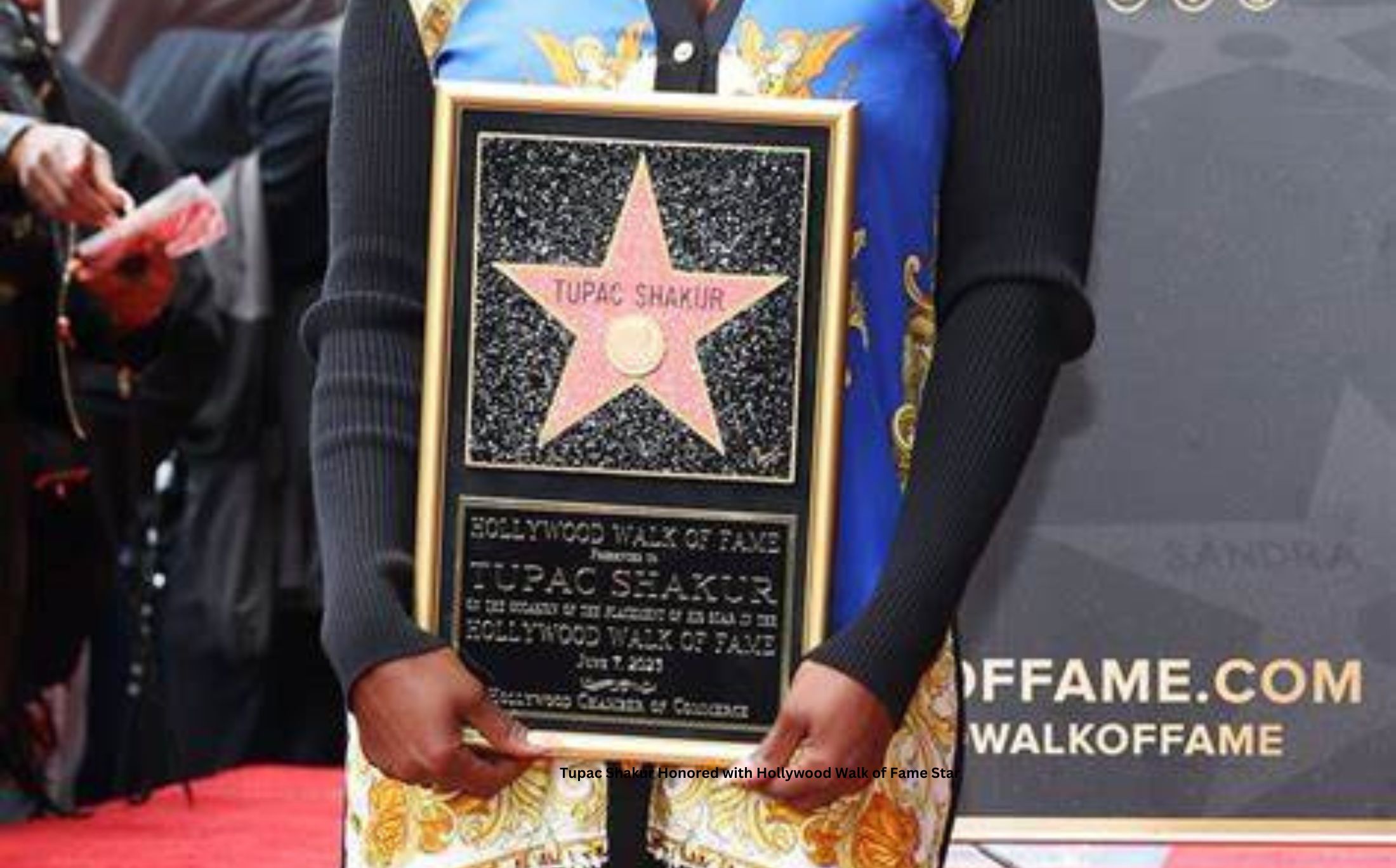 Tupac Shakur Honored With Hollywood Walk Of Fame Star